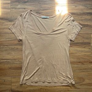 Reformation Tee in Natural